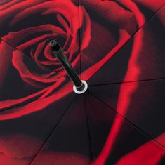 Doppler Elegance Růže- dámský luxusní deštník s potiskem růže