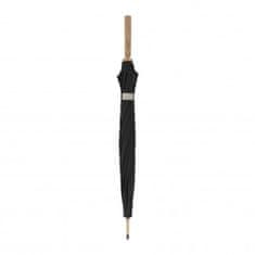 Doppler Nature Long Bamboo Simply Black - EKO deštník