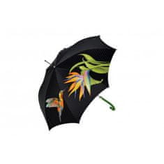 Doppler Elegance Boheme Tropicale - dámský luxusní deštník s potiskem kolibřík