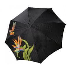 Doppler Elegance Boheme Tropicale - dámský luxusní deštník s potiskem kolibřík
