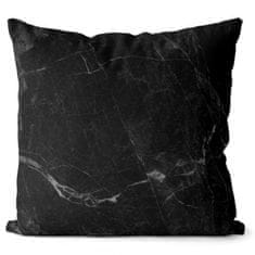 IMPAR SUBLIMACE Polštář Dark black marble