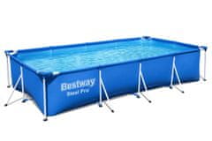 Bestway Nadzemní bazén Steel Pro, 4,00m x 2,11m x 81cm