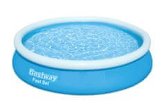 Bestway Nadzemní bazén kruhový Fast Set, průměr 3,66m, výška 76cm