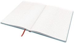 Leitz Poznámkový sešit "Cosy Soft Touch", matně modrá, čtverečkovaný, B5, 80 listů, tvrdé desky, 44820061