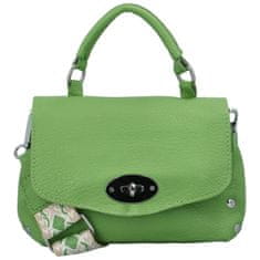 MaxFly Módní dámská koženková kabelka Calíope, zelená