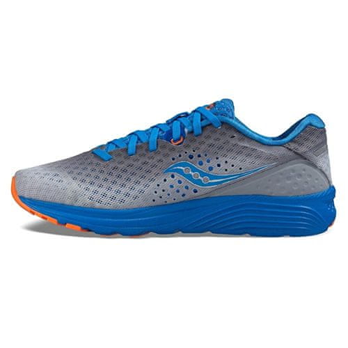 Saucony Pánská běžecká obuv , KINVARA 8 | RUNNING | GREY/BLUE/ORANGE | S20356-1 | US 8.5 | UK 7.5 | EU 42 | CM 26.5