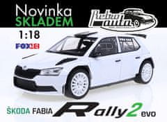 FOX18 Škoda Fabia Rally2 evo Plain Body Fox18 1:18