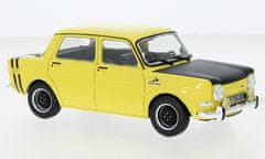 WHITEBOX Simca 1000 Rallye 2 (1970) Žlutá/Černá Matná Whitebox 1:24