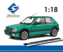 Solido Peugeot 205 GTI (1992) Griffe Green - SOLIDO 1:18