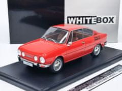 WHITEBOX Škoda 110 R 1:24 červená WHITEBOX