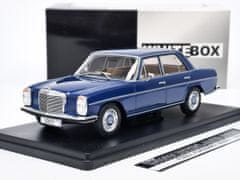 WHITEBOX Mercedes 200 D (W115) Tmavě Modrá - WHITEBOX 1:24