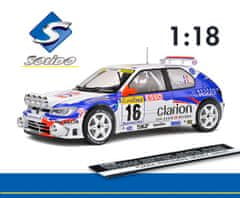 Solido Peugeot 306 #16 G.Panizzi/H.Panizzi Rally Monte Carlo - SOLIDO 1:18