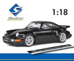 Solido Porsche 911 (964) Turbo 3.6 Black 1993 - SOLIDO 1:18