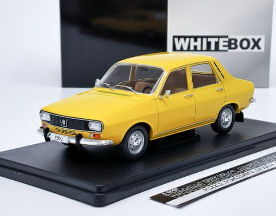 WHITEBOX Dacia 1300 (1969) Žlutá WHITEBOX 1:24
