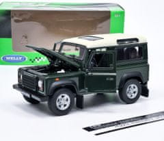 Welly Land Rover Defender - green/white WELLY 1:24