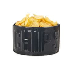 Balvi Mísa na chipsy Chips 27661, černá