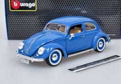 BBurago VW Brouk (1955) - Modrá Bburago 1:18