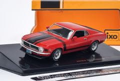 IXO MODELS Ford Mustang Boss 302 (1970) Červená IXO 1:43