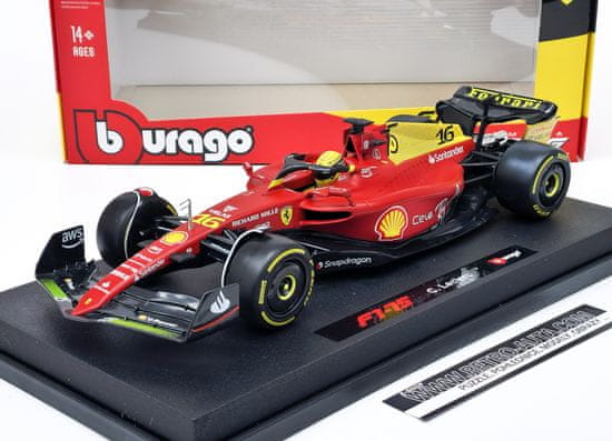BBurago Ferrari F1-75 no.16 Scuderia Formule 1 GP Monza 2022 Ch.Leclerc - Bburago 1:18