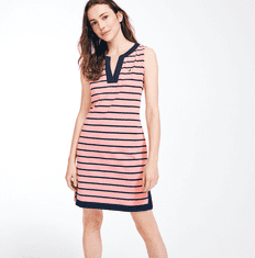 Nautica Dámské šaty Striped růžové XS