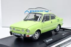 Abrex Škoda 110 R Coupé (1980) Zelená Lipová ABREX 1:18