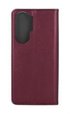 TopQ Pouzdro Honor 90 Lite 5G Smart Magnetic knížkové vínové 119077
