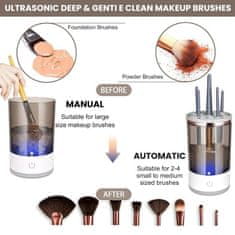 VIVVA® Čistič štětců na Make up, Nástroj na čištění štětců na Make-up, Stoján na štětce na Make up | BRUSHNISTA