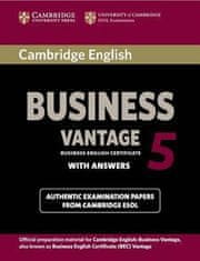 autorů kolektiv: Cambridge BEC 5 Vantage: Student´s Book with answers