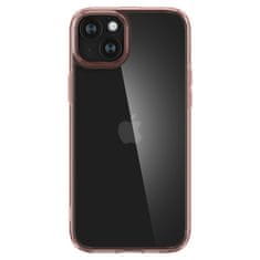 Spigen Ultra Hybrid Clear kryt pro iPhone 15 Růžová