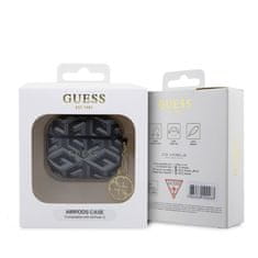 Guess G-Cube Charm pouzdro pro AirPods 3, černé Černá