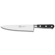 Kuchyňský nůž Lion Sabatier, 800450 Idéal Inox, Chef nůž, čepel 20 cm z nerezové oceli, POM rukojeť, plně kovaný, nerez nýty