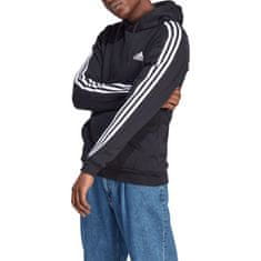 Adidas Mikina černá 176 - 181 cm/L Essentials Fleece 3-stripes