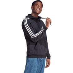 Adidas Mikina černá 176 - 181 cm/L Essentials Fleece 3-stripes