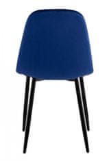 TZB Čalouněná designová židle ForChair III modrá