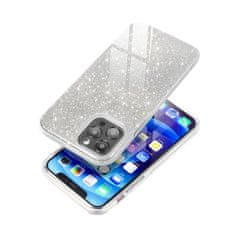 Telone Pouzdro Focell Shining iPhone 5 /5G / 5S / SE/ 6C Stříbrné