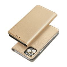 Telone Pouzdro Smart Case Book Motorola E7 Plus Zlaté