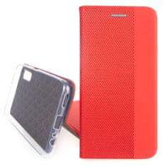 Telone Pouzdro Sensitive Book pro Huawei P Smart Pro Červené