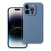 Pouzdro Protect MagSilicone Case iPhone 14 Pro Světle modré