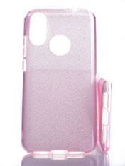 Telone Pouzdro Glitter 3V1 Case Xiaomi Redmi 7 Růžové
