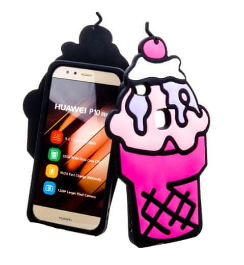 4 fun Pouzdro 3DFun Huawei P10 Lite ICE Růžové