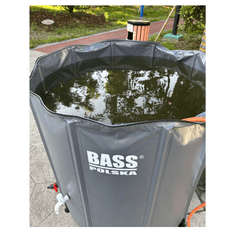 Bass Nádrž na dešťovou vodu skládací 500l, šedá BASS