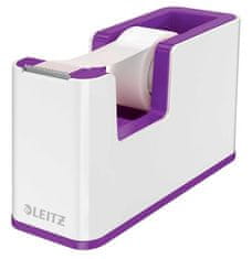 Leitz Odvíječ lepicí pásky "Wow", bílá-fialová, s páskou, 53641062