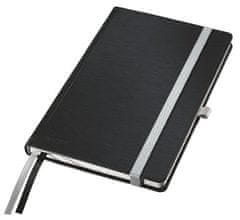 Leitz Zápisník "Style", saténově černá, čtverečkovaný, A5, 80 listů, 44860094