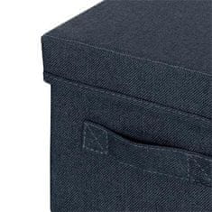 Leitz Krabice "Fabric", tmavě šedá, velikost S, 61460089