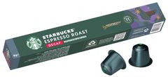 Starbucks Espresso Roast Decaf by NESPRESSO Dark Roast Kávové kapsle, 10 kapslí v balení, 57g