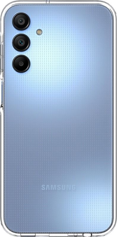 Levně Samsung Průhledný zadní kryt pro Samsung Galaxy A15 GP-FPA156VAATW transparentní