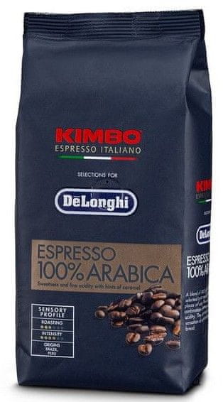De'Longhi Kimbo zrnková káva 100% Arabica 250 g