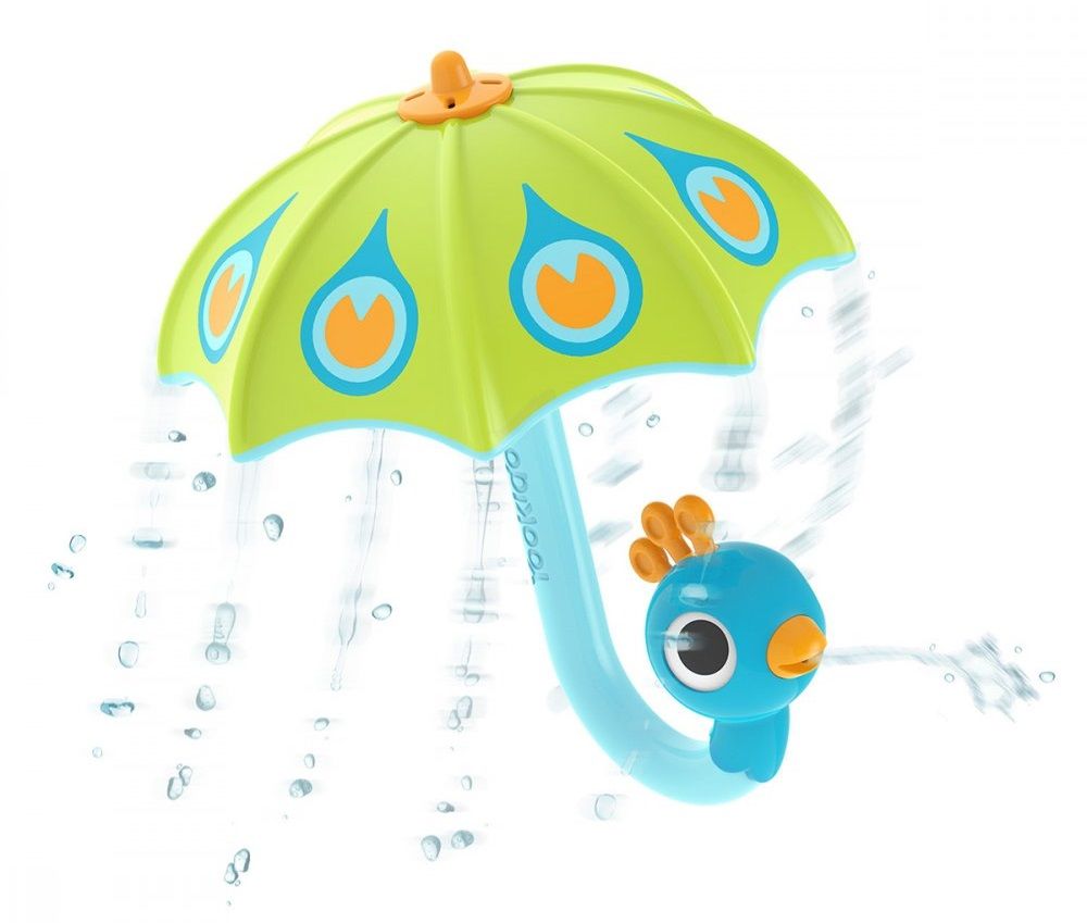 Levně Yookidoo Paví deštník - zelený