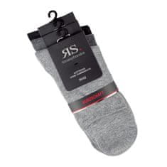RS pánské bavlněné zdravotní zkrácené ponožky 32028 3pack, 39-42