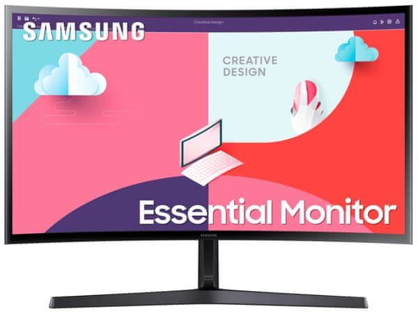 monitor Samsung S366C LED 24 palců FHD (LS24C366EAUXEN) rozlišení Full HD